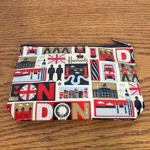 Harrods cosmetic bag